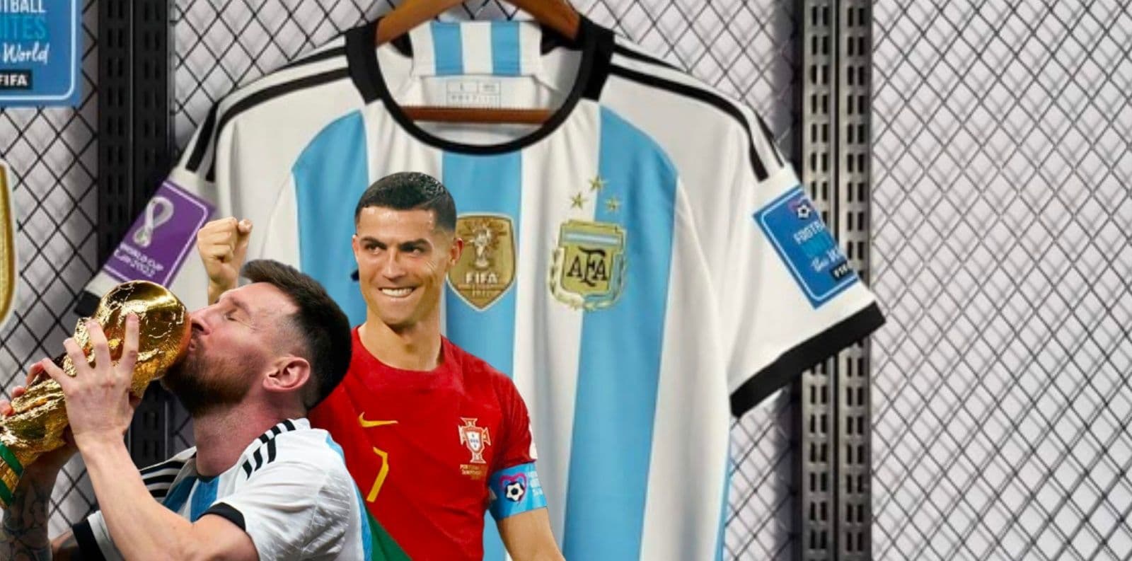 Revelan el costo que tendría el jersey de Lionel Messi con el que levantó la Copa del Mundo y la diferencia con la que subastó CR7