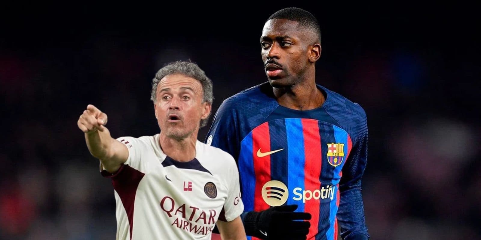 Revelan lo que hace Dembélé en pleno partido del Barcelona, sonríe el PSG.