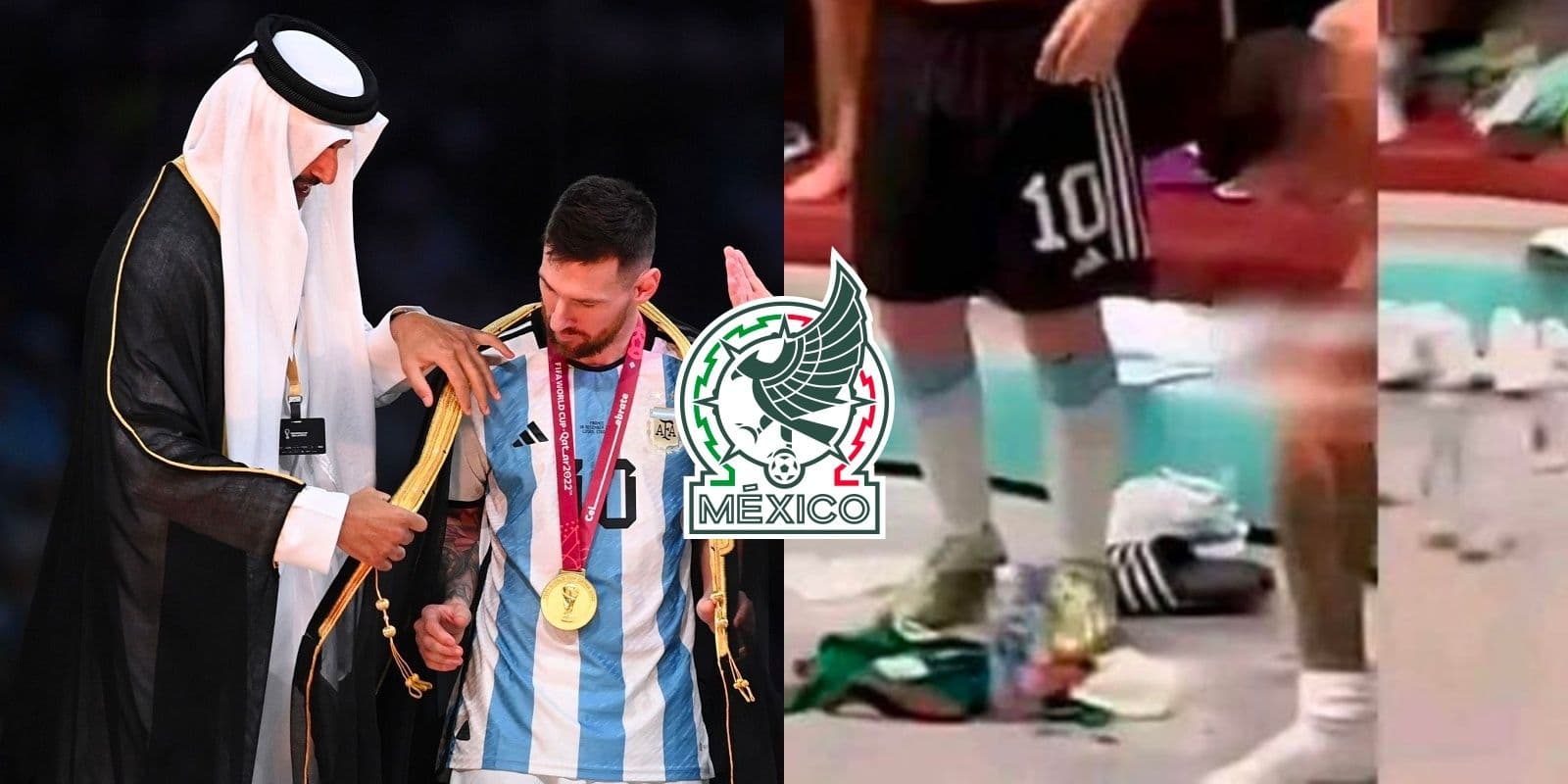 Revelan por qué Lionel Messi tiró el jersey del Tri y por qué no hizo lo mismo con la túnica del Emir