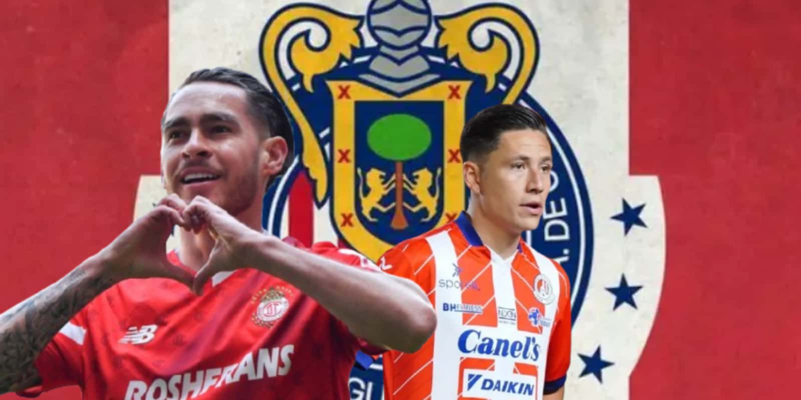 Ricardo Angulo junto a Óscar Macías / FOTO X