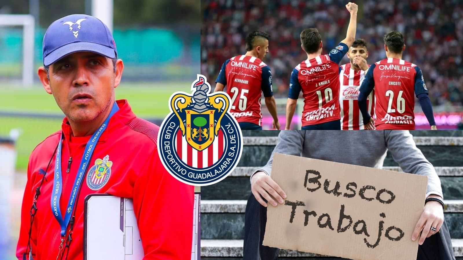 Ricardo Cadena se mantendrá en Chivas y en automático tres jugadores dejaría en el conjunto rojiblanco
