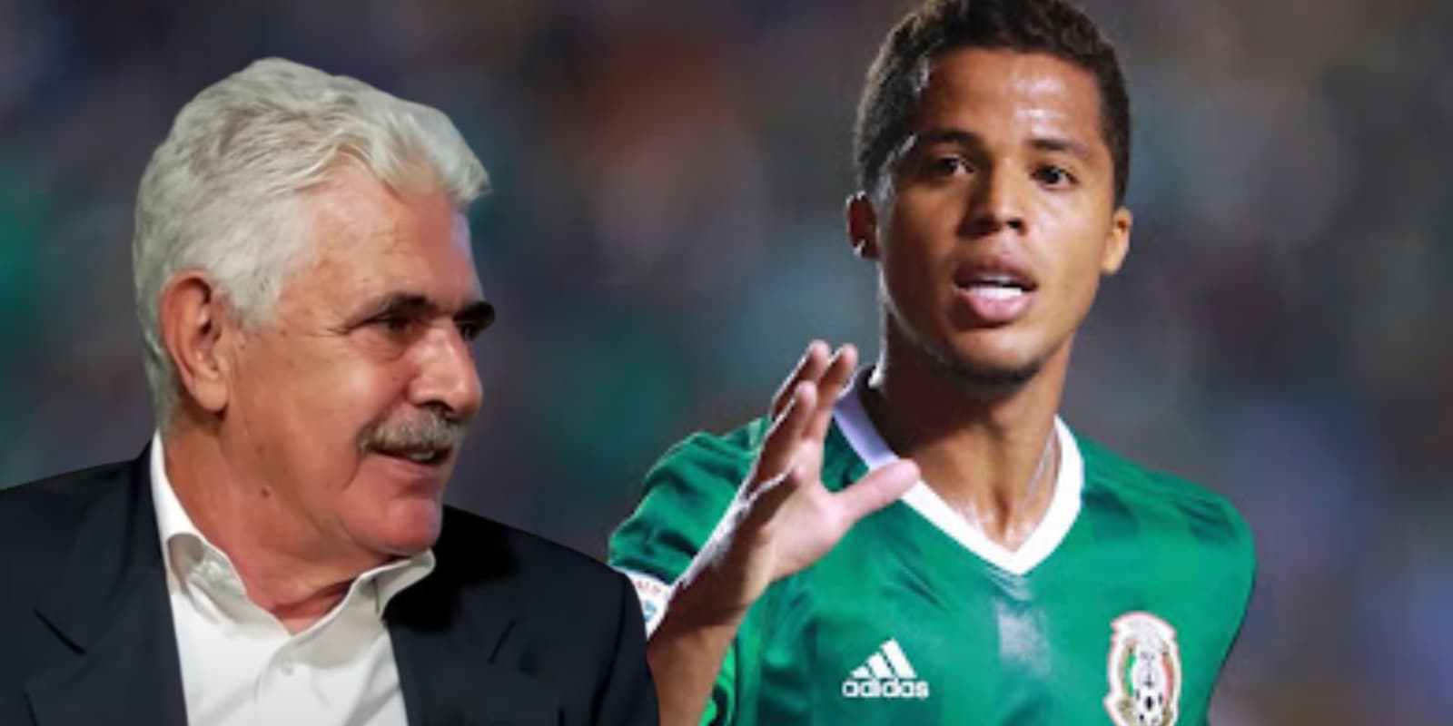 Ricardo Ferretti junto a Giovani Dos Santos / FOTO ESPN