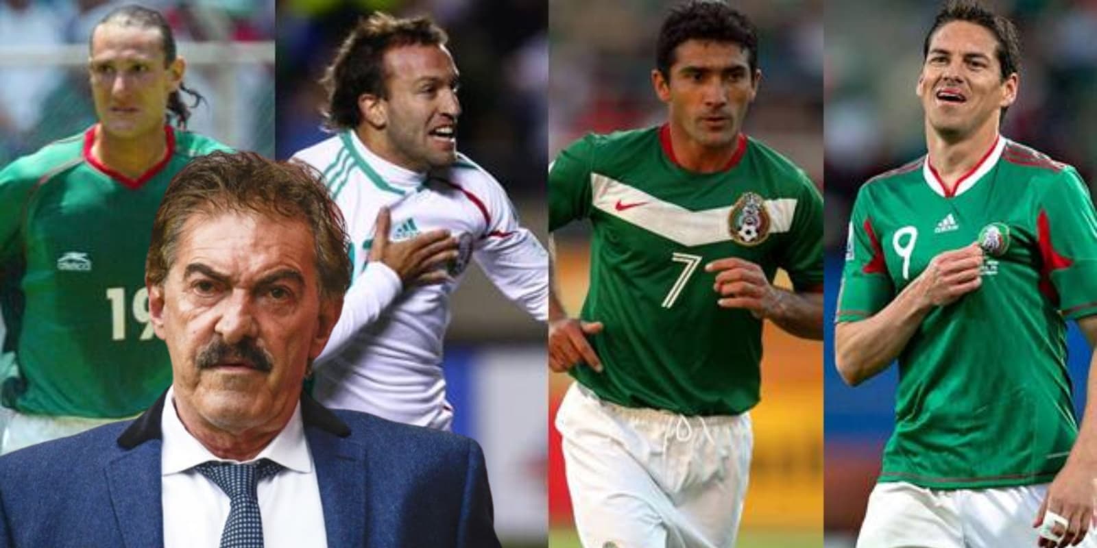 Ricardo La Volpe junto a Gabriel Caballero, Vuoso, Sinha y Franco / FOTO RÉCORD