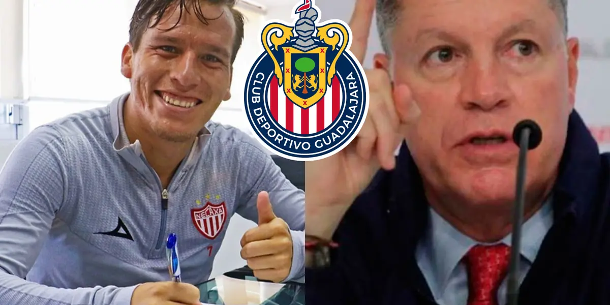 Ricardo Peláez firmaría un controversial refuerzo para las Chivas. 