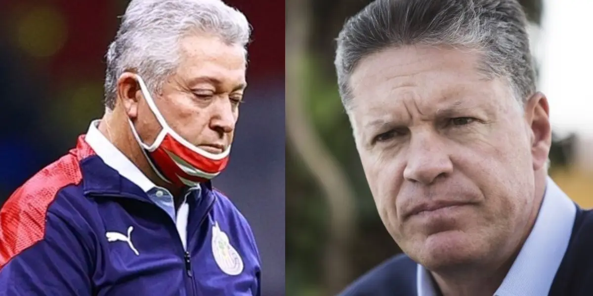 Ricardo Peláez se refirió al mal momento de Chivas y tiene una decisión sobre la continuidad de Víctor Vucetich.
