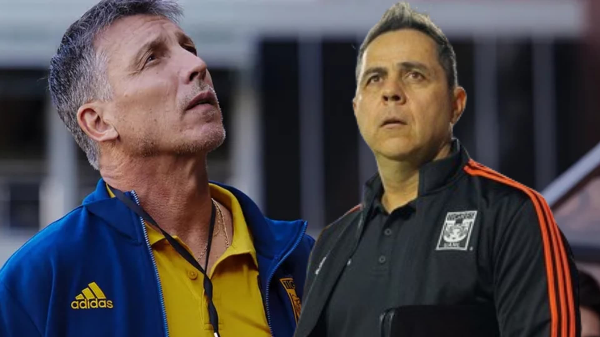 Robert Dante Siboldi y Miguel Fuentes en Tigres/ Foto; MedioTiempo