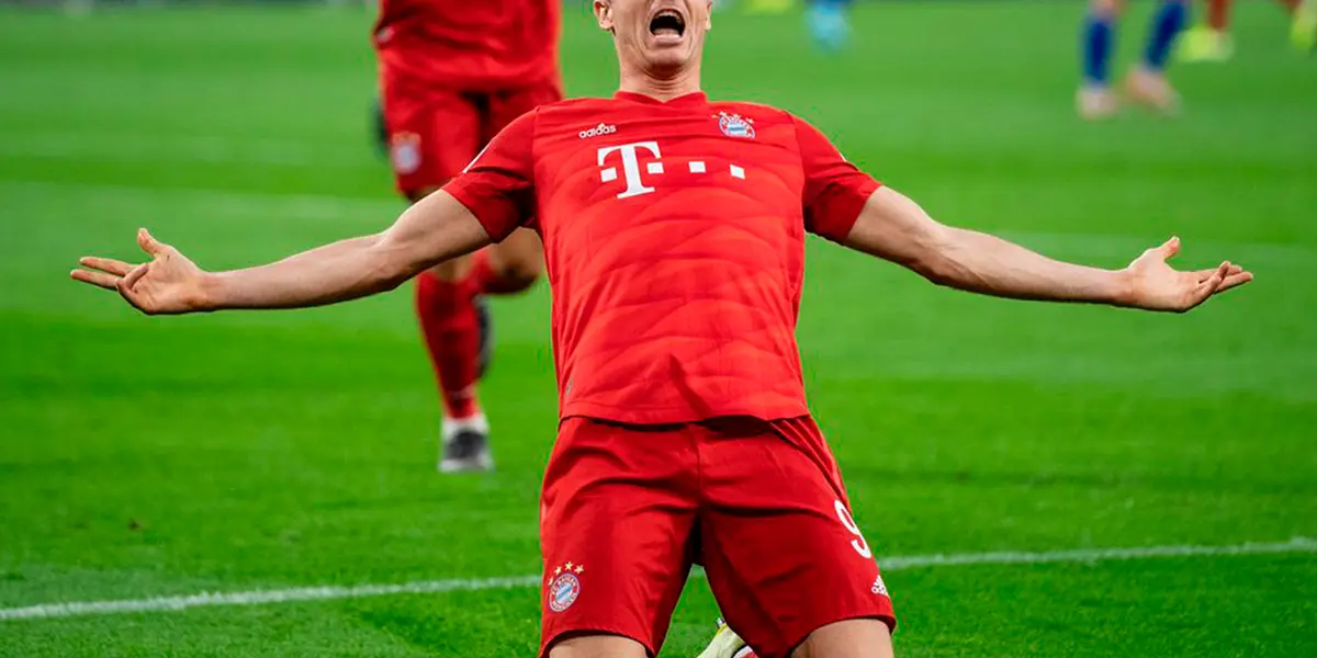 Robert Lewandowski abrió el marcador del partido entre el Dinamo de Kiev y el Bayern Munich con un golazo de chilena, y sigue sumando méritos para ganar el balón de oro.