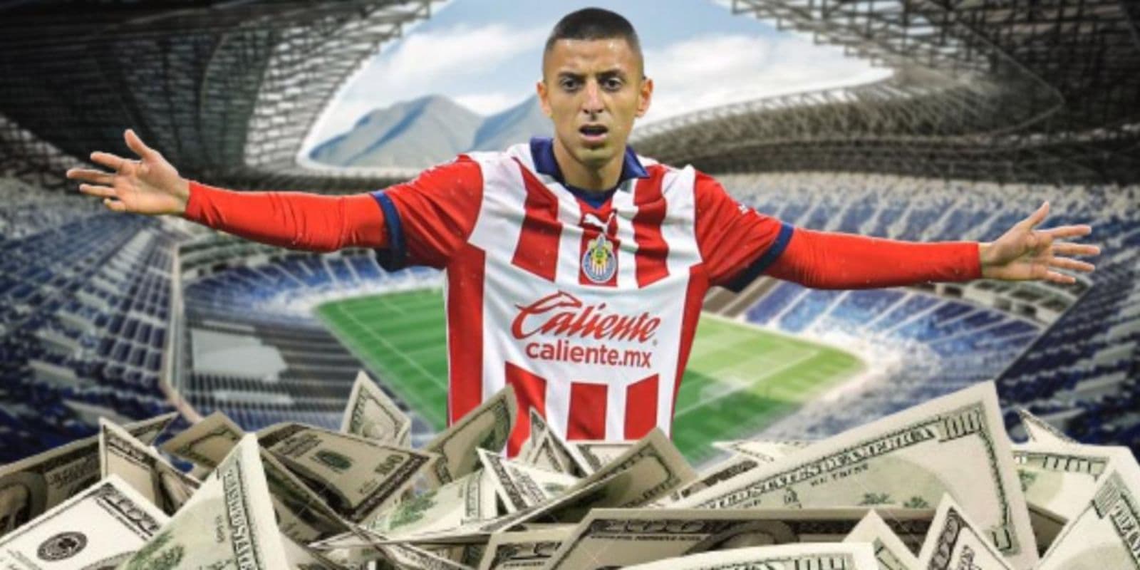 Roberto Alvarado con Chivas / Foto: Danpalon