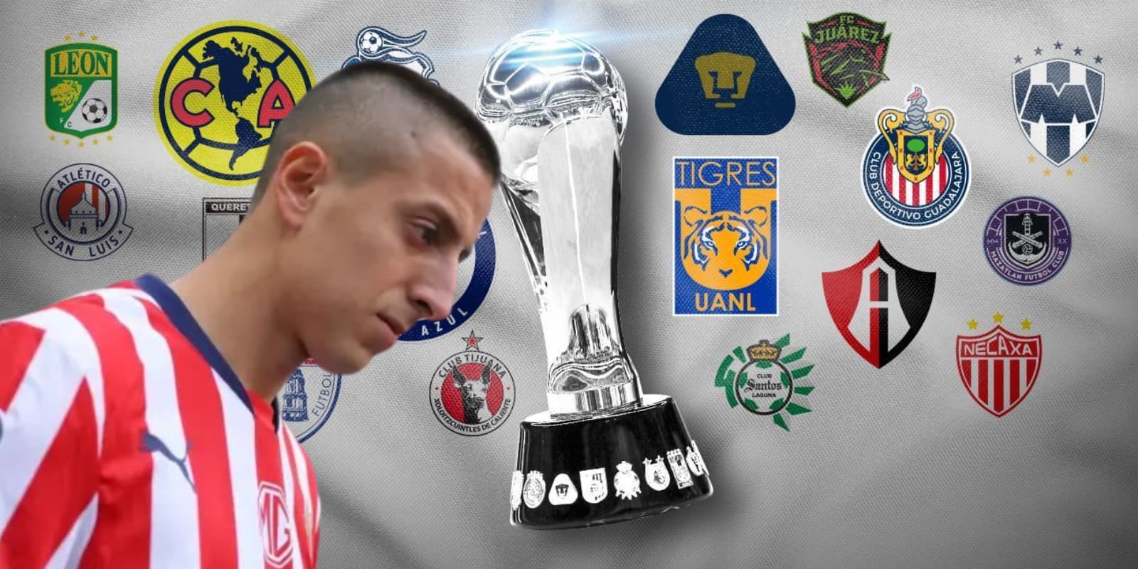Roberto Alvarado junto a equipos de la Liga MX / FOTO POSTA DEPORTES
