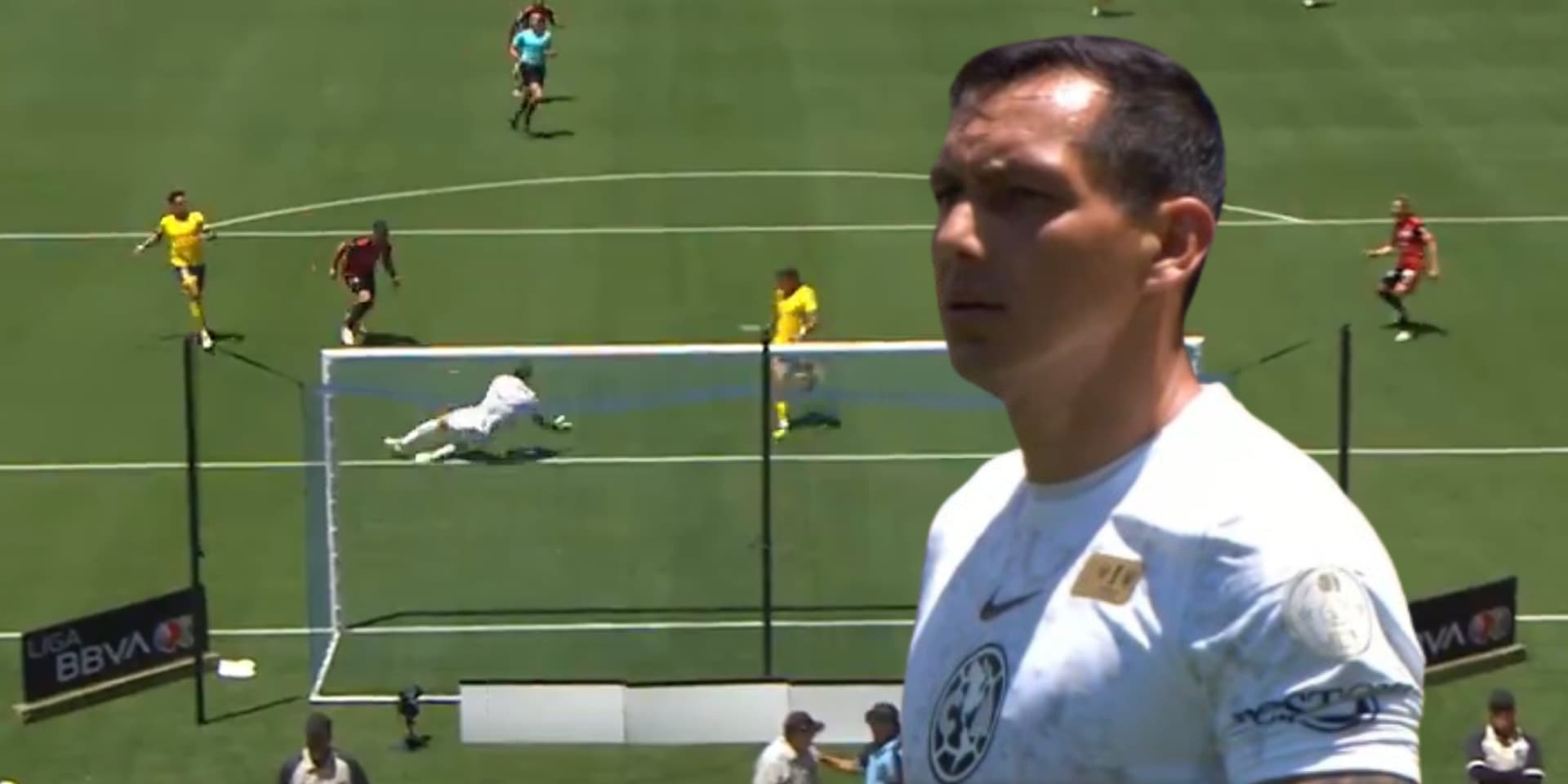 Rodolfo Cota como portero del América (Fuente: TUDN)