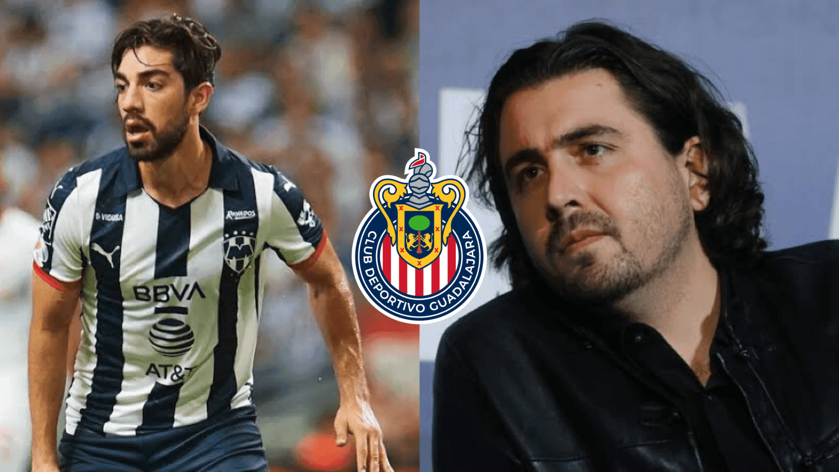 Rodolfo Pizarro entrega todo con Monterrey en la cancha del Guadalajara