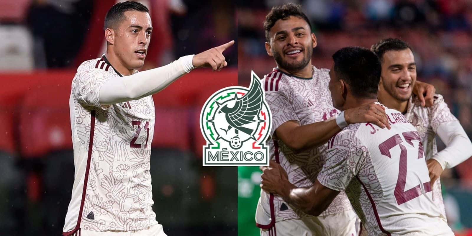 Rogelio Funes Mori anotó ante Irak y uno de los mexicanos no festejó con el Mellizo