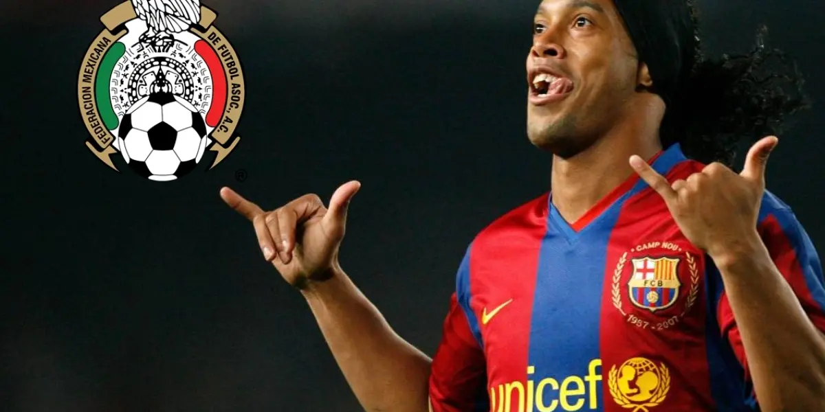 Ronaldinho cree que un mexicano tiene todo el talento necesario para llegar a jugar en el FC Barcelona.