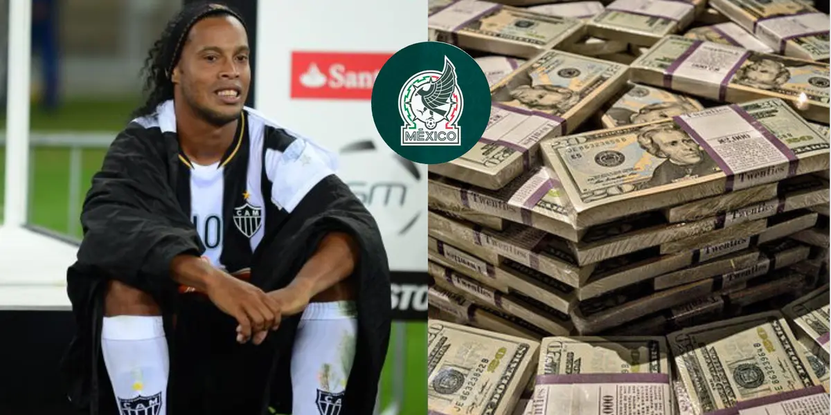 Ronaldinho perdió un millón de dólares gracias a un futbolista mexicano, que le ganó en donde él es el astro. Así fue como Rafa Márquez le ganó esta cantidad de dinero en una competencia. 
