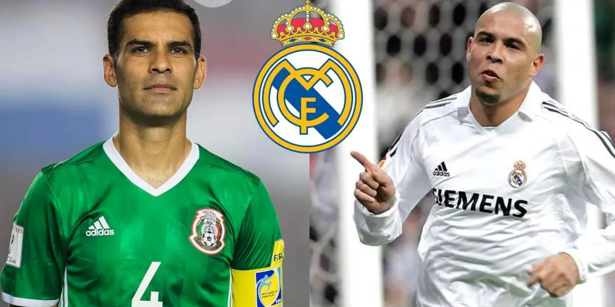Ronaldo 'El Fenómeno' impidió que Rafael Márquez cumpla su sueño de jugar por el Real Madrid.