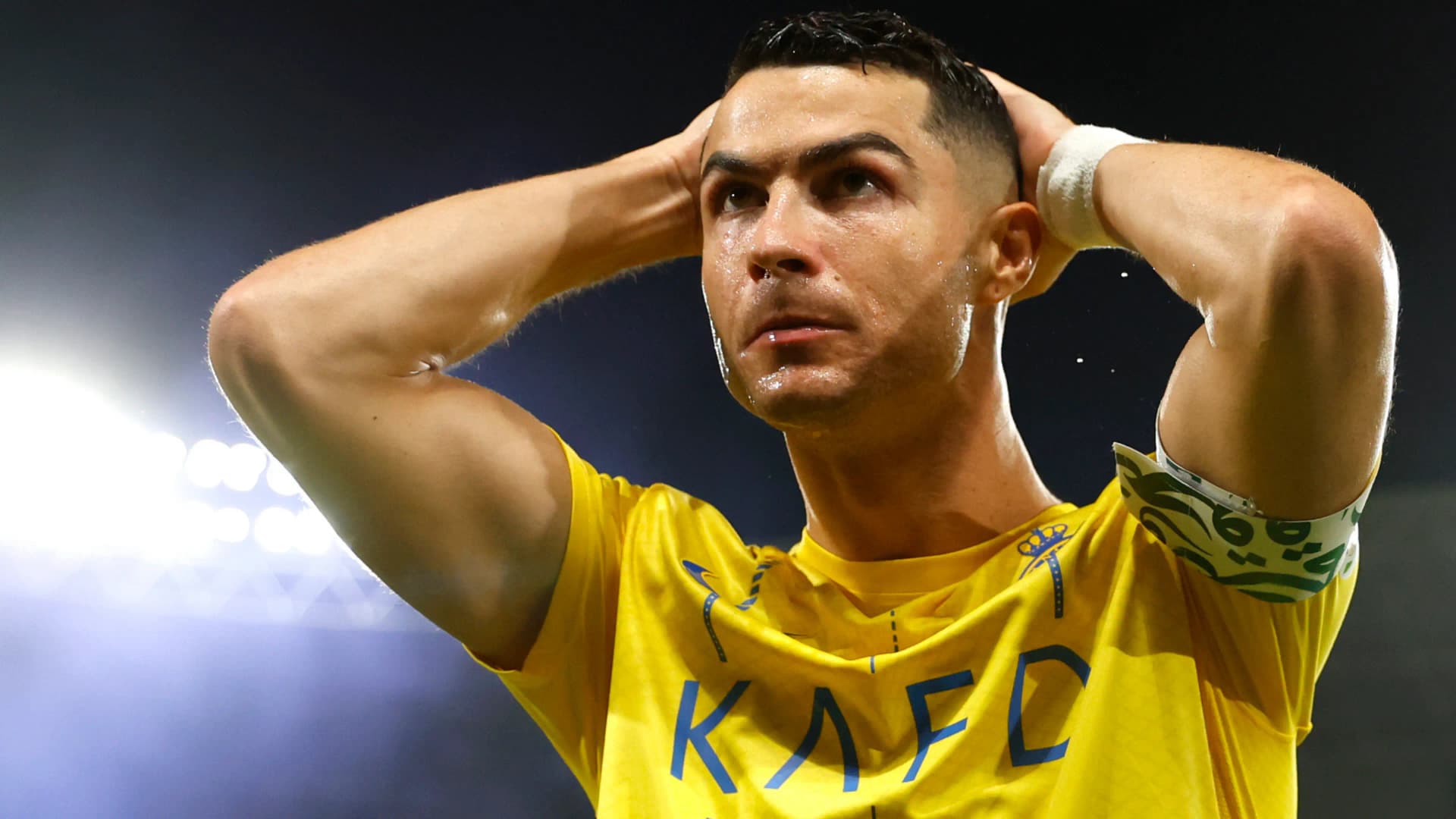 Ronaldo es una incógnita para el partido entre Al-Nassr vs Inter de Miami