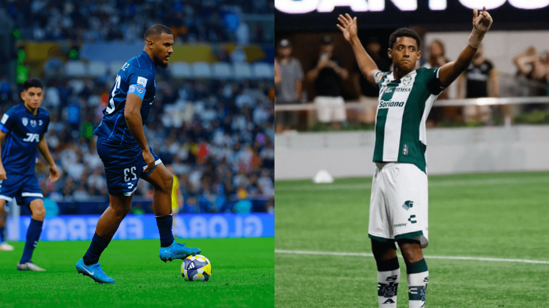Rondón y Lozano | Fotos: @Tuzos y @LigaBBVAMX