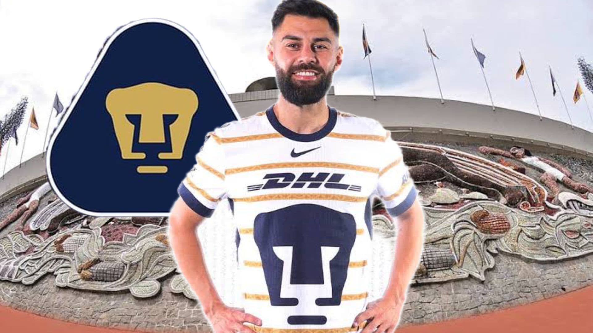 Rubén Duarte con Pumas /Foto: Club Universidad