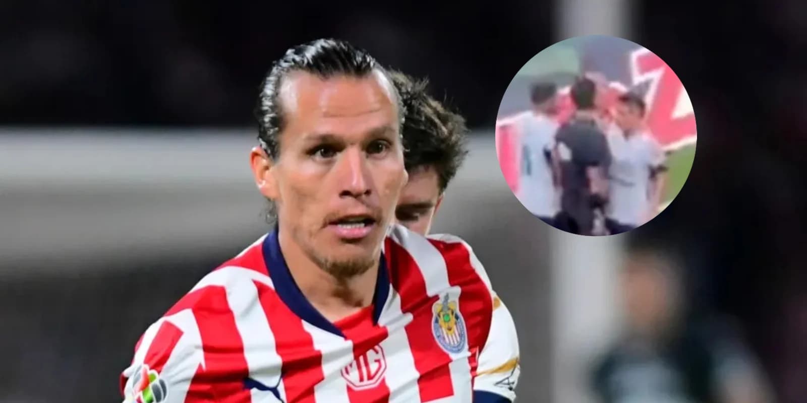 Rubén González se ve envuelto en la polémica tras encarar airadamente al árbitro en pleno Chivas vs Cruz Azul