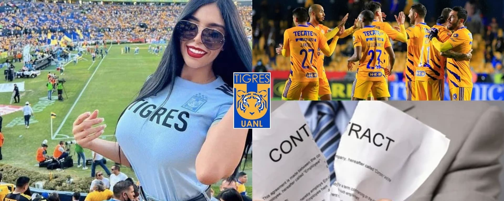 Salió con unas modelos al terminar el partido, ahora podría salir de Tigres