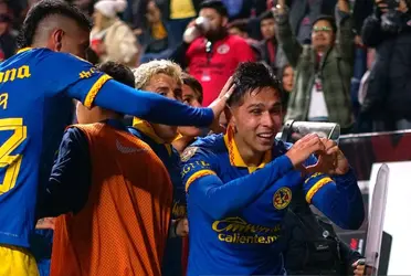 Salvador Reyes anotó los dos goles del América ante Xolos, pero aun así Salía del Nido