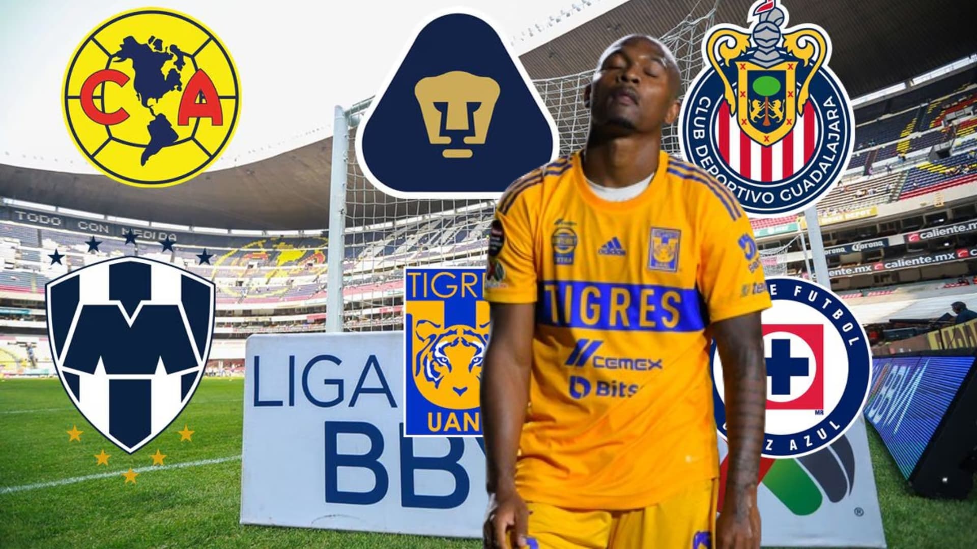 Samir Caetano y equipos de la Liga MX Foto: El Universal