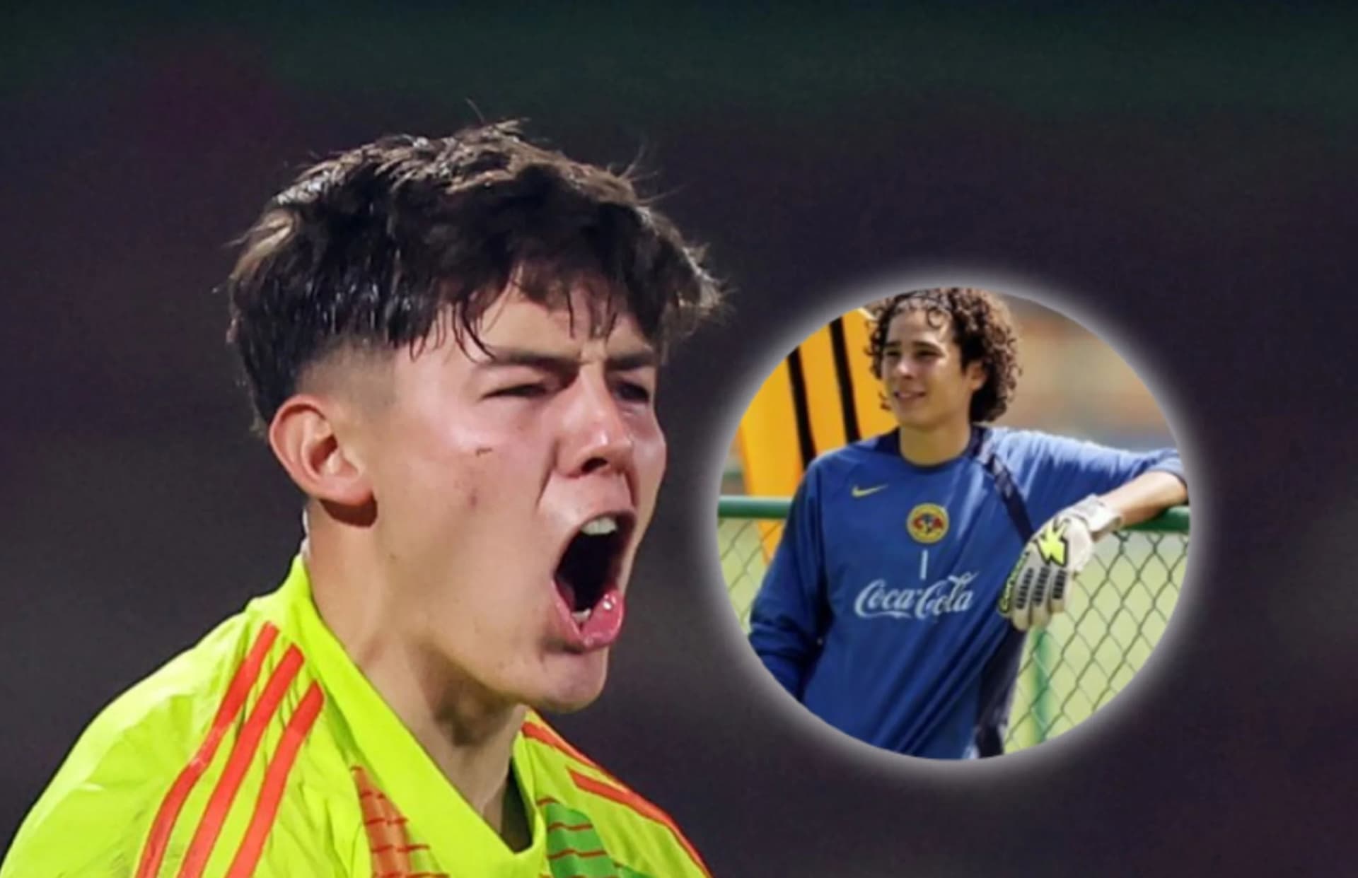 Santi López sigue los pasos de su ídolo, Guillermo Ochoa, en un inicio de carrera que ilusiona a México/ Foto FIFA.
