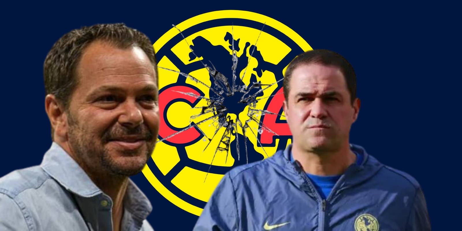Santiago Baños junto a André Jardine / FOTO MARCA