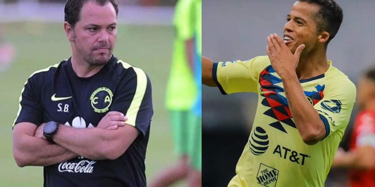 Santiago Baños tiene en mente renovar a Giovani Dos Santos pese a que sus números no aportan nada en el Club América.