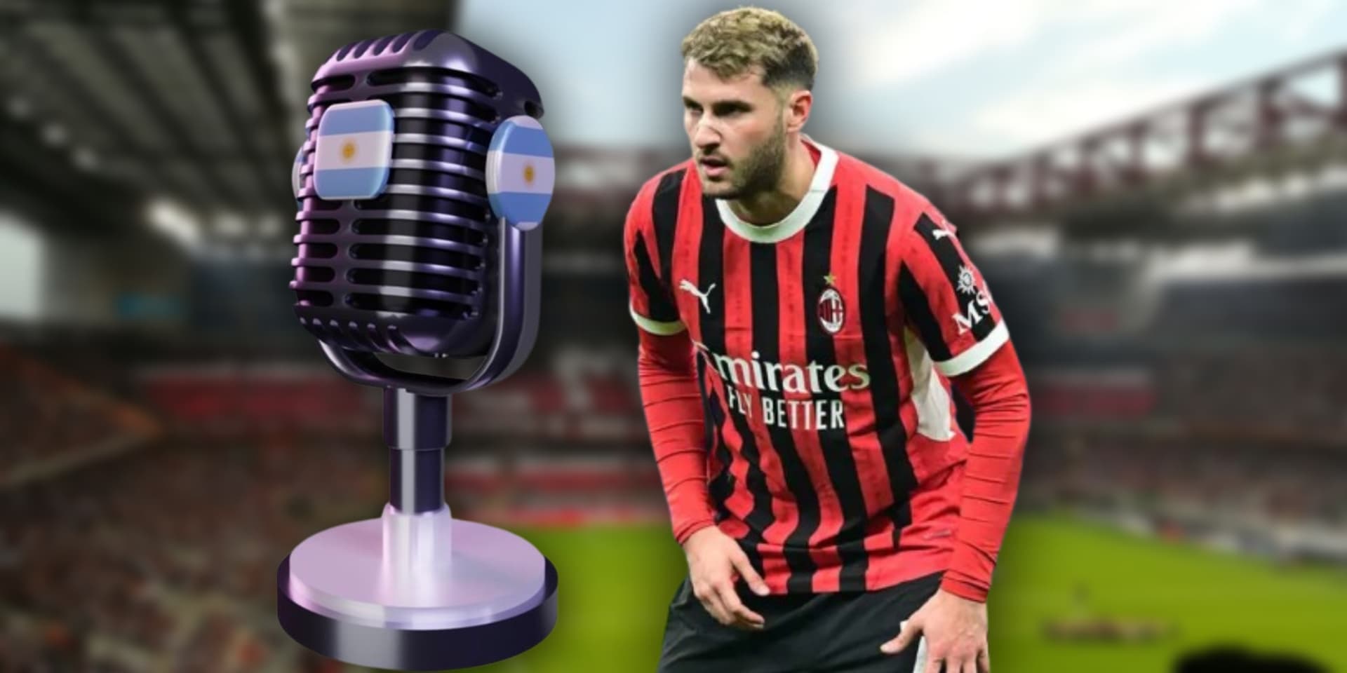 Santiago Giménez en el AC Milan (Fuente: AC Milan)
