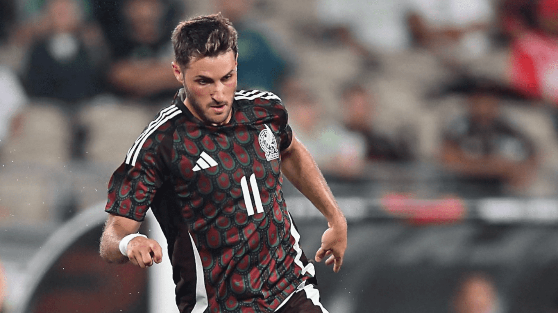 Santiago Giménez en la Selección | Foto: @Santgimenez_