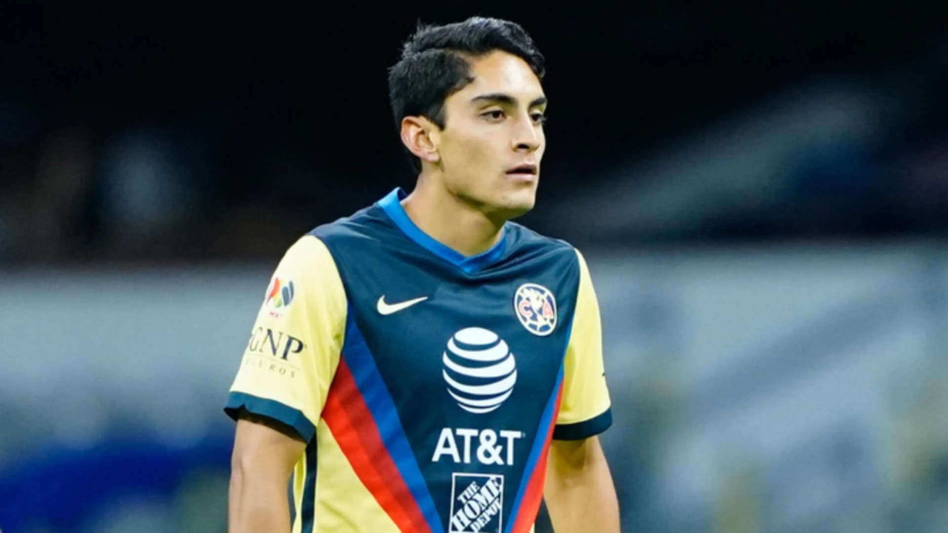 Santiago Naveda en el Club América (Foto: Gol.com)