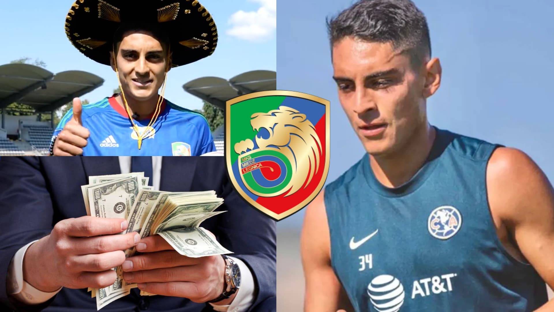 Santiago Naveda se convirtió en el nuevo jugador del Miedź Legnica de Polonia, donde tendrá un salario distinto al del América
