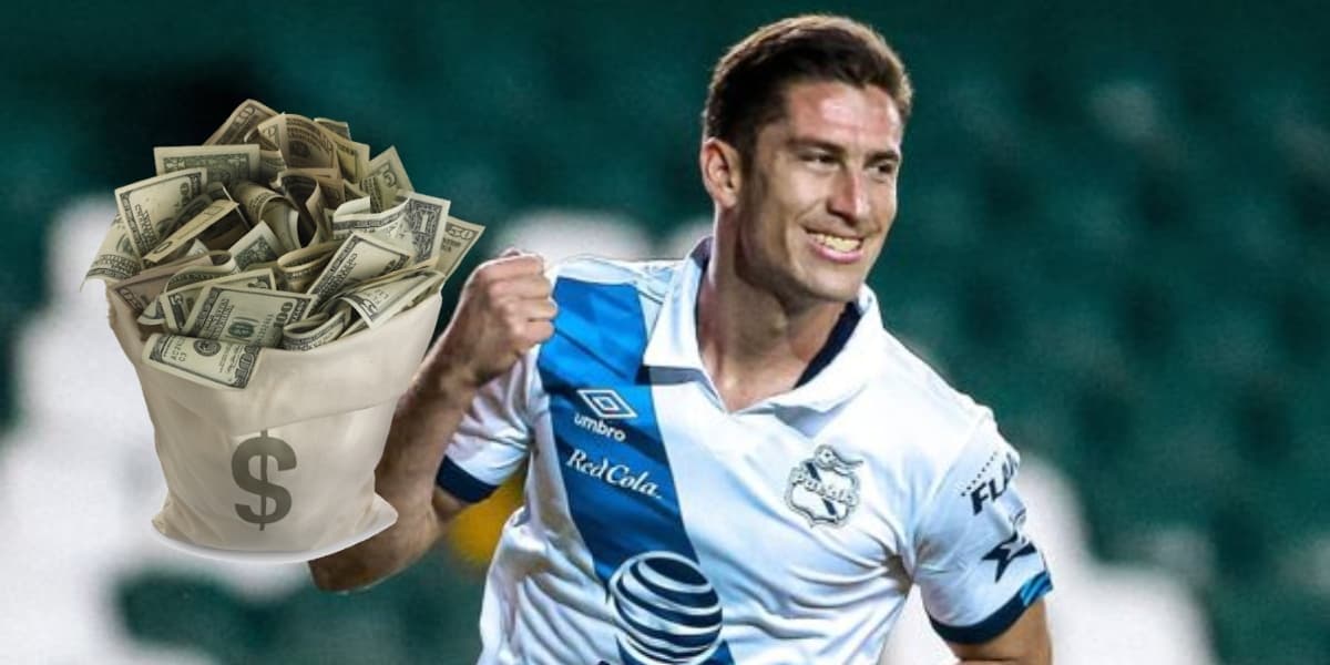Santiago Ormeño no para de hacer goles y de subir su precio en el mercado, por lo que Puebla se frota las manos
