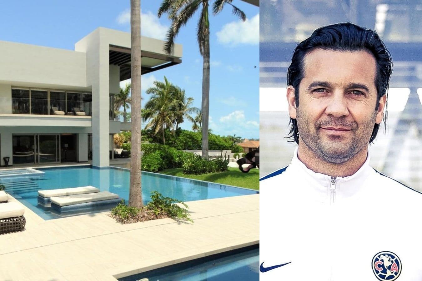 Santiago Solari está de cumpleaños y tiene muchos recuerdos desde la primera vez que llegó a México; una de ellas la lujosa mansión en Cancún