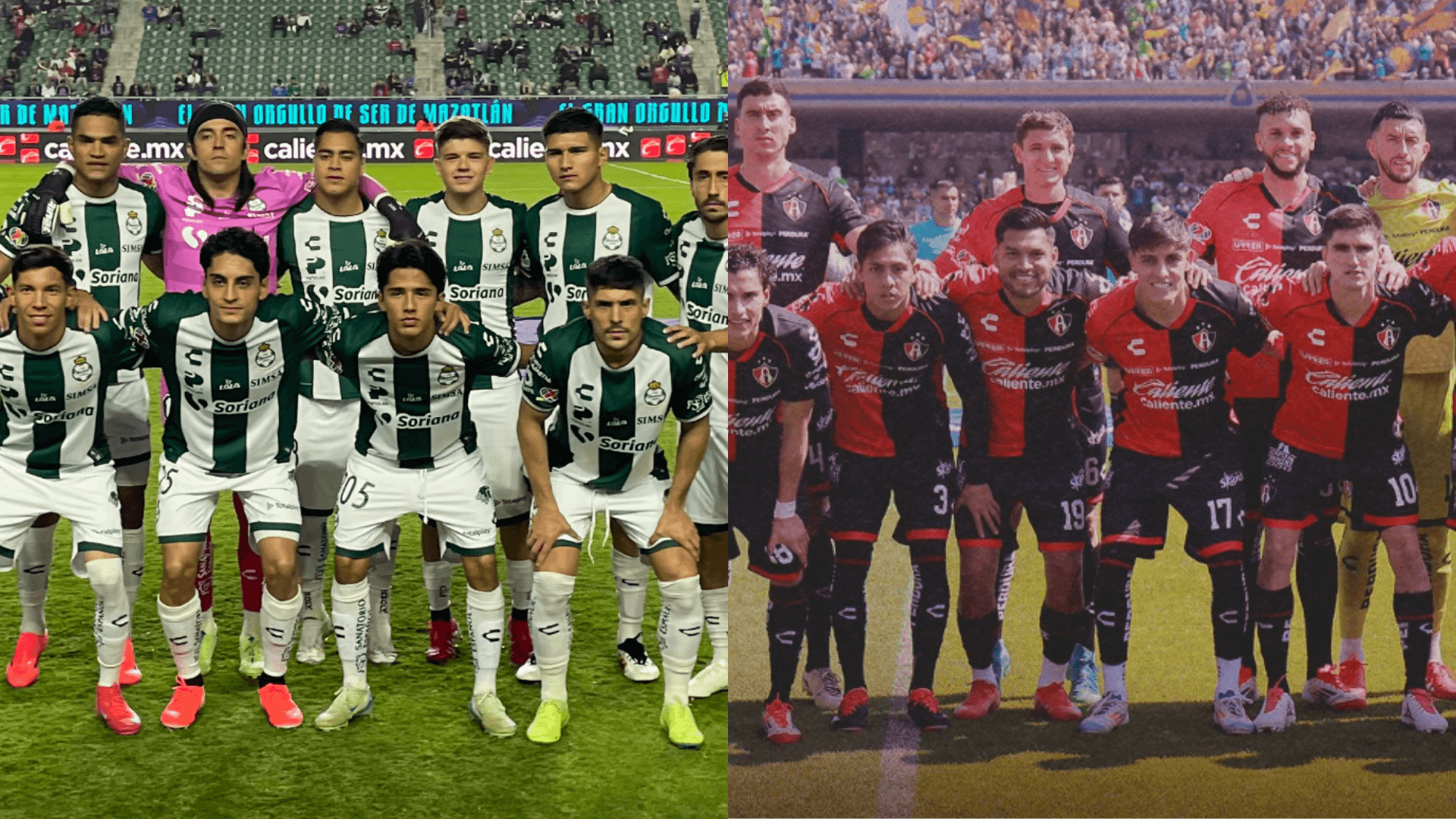 Santos vs Atlas | Fotos: @ClubSantos y @AtlasFC