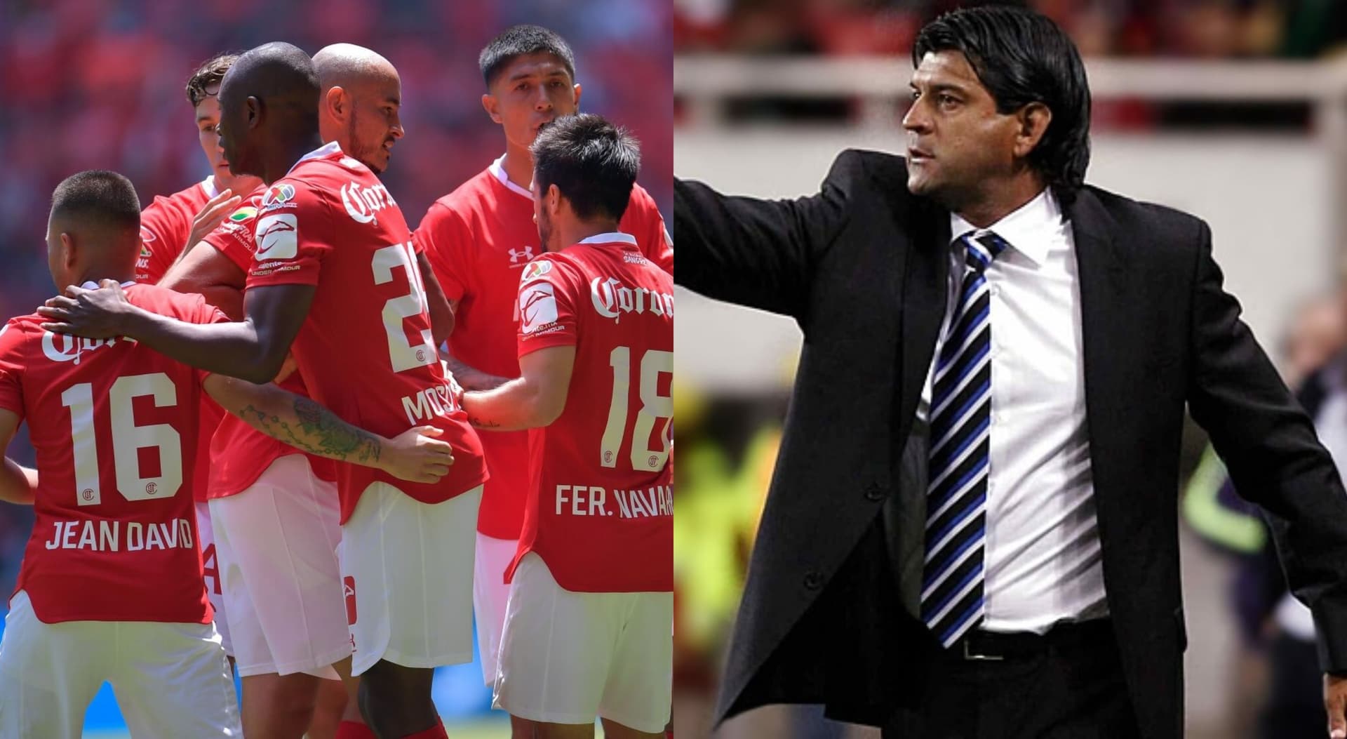 Saturnino estuvo presente en el Toluca vs Atlas