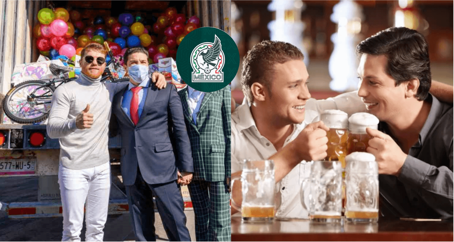 Saúl Álvarez donó 5 mil 500 juguetes para una noble causa. Mientras que un jugador mexicano se tomó su inversión. Puso un bar y se lo bebió.