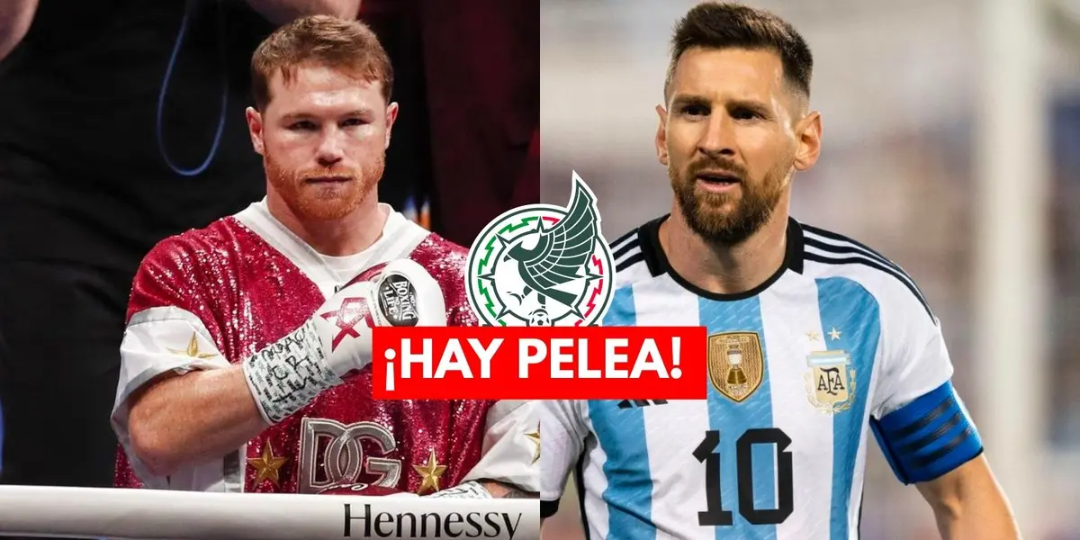 Saúl Álvarez retó a Messi a agarrarse a golpes, una respuesta del argentino se ha hecho viral en redes
