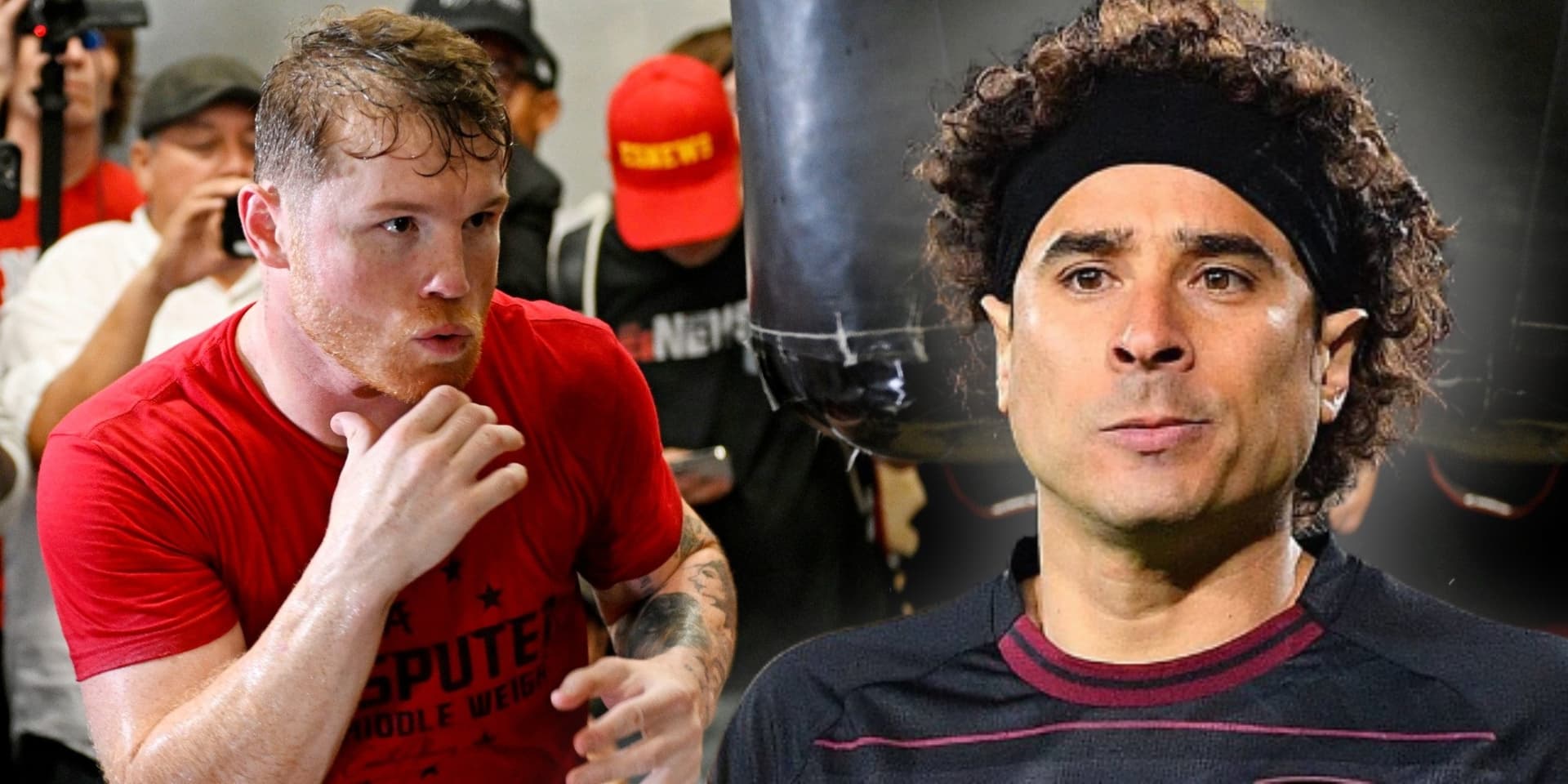 Saúl 'Canelo' Álvarez durante una práctica de boxeo / Foto: Diario Marca