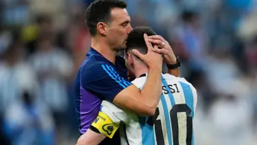 Scaloni hizo una confensión respecto al futuro de Messi en Argentina
