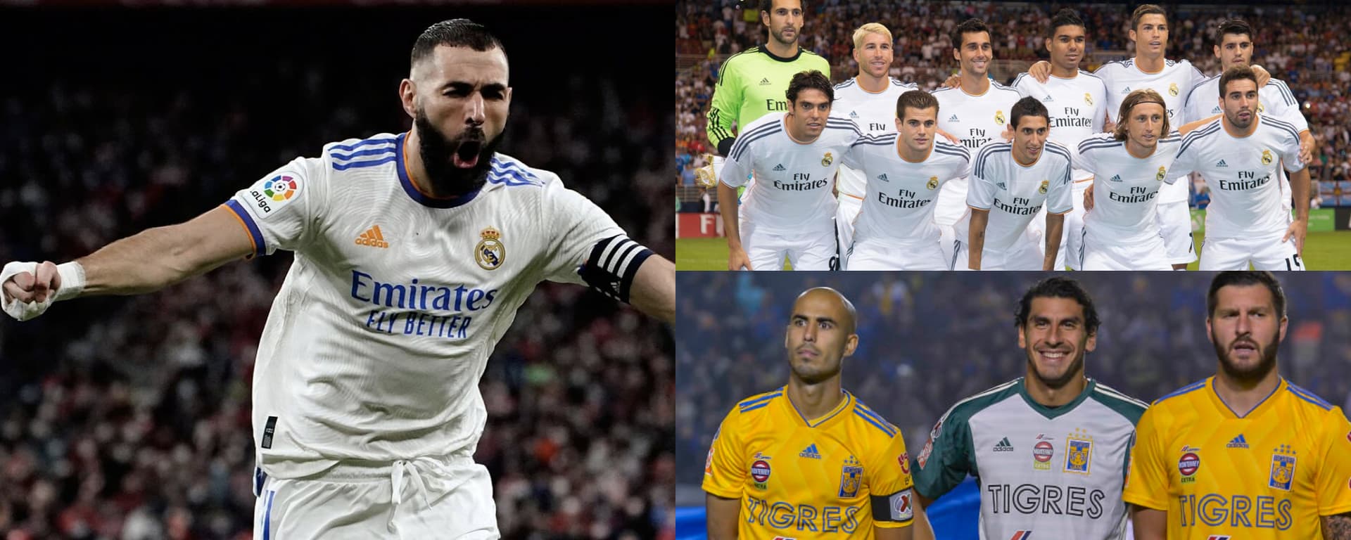 Se adapta al presupuesto de Tigres y jugó con Karim Benzema, considerado uno de los mejores jugadores del mundo actualmente.