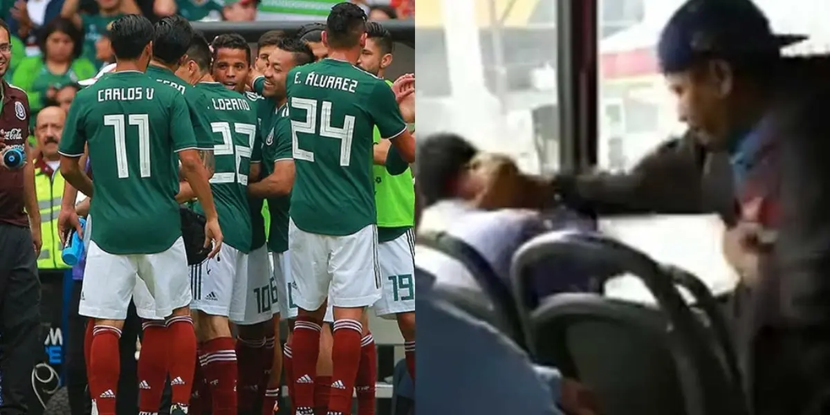 Se agarraron a golpes a minutos de jugar un cotejo de grande importancia para el seleccionado mexicano.