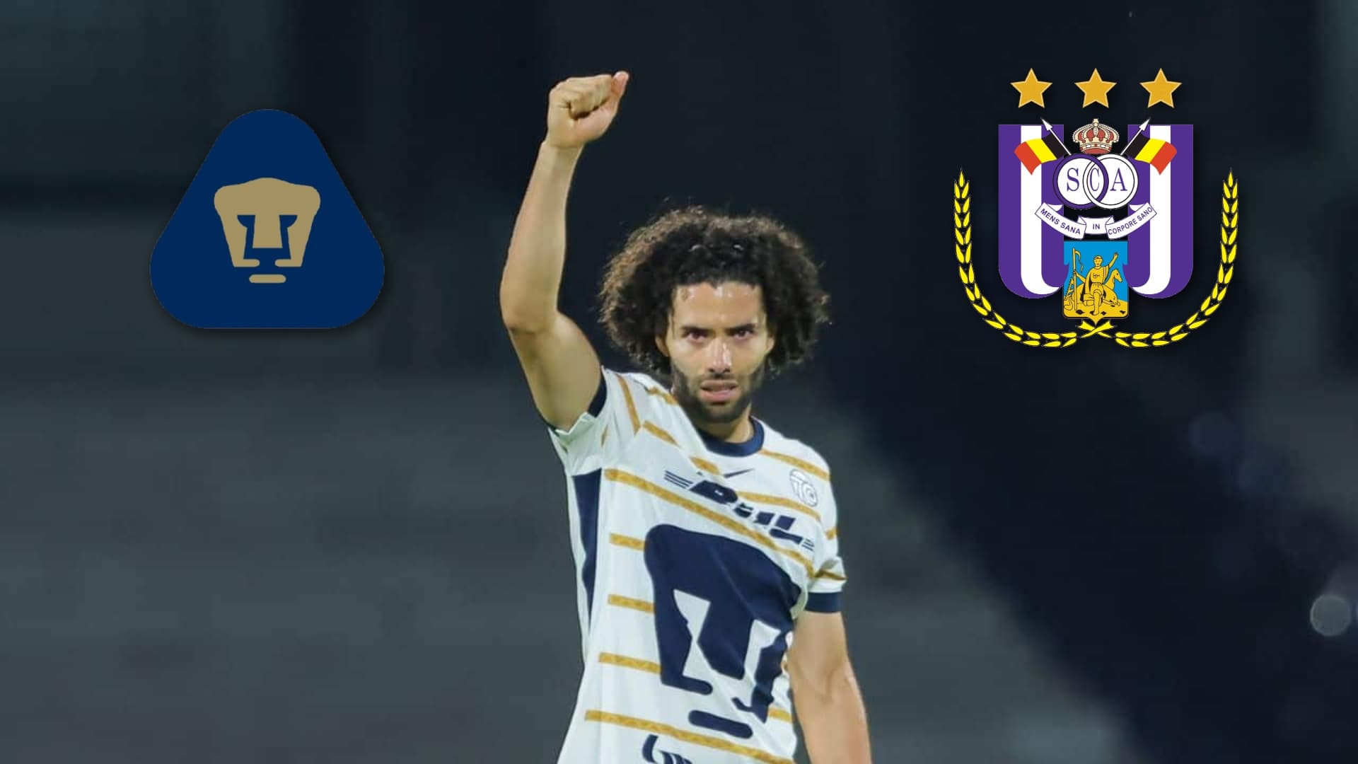 Se confirma Chino llegará al Anderlecht de Bélgica | Foto: @Pumasmx