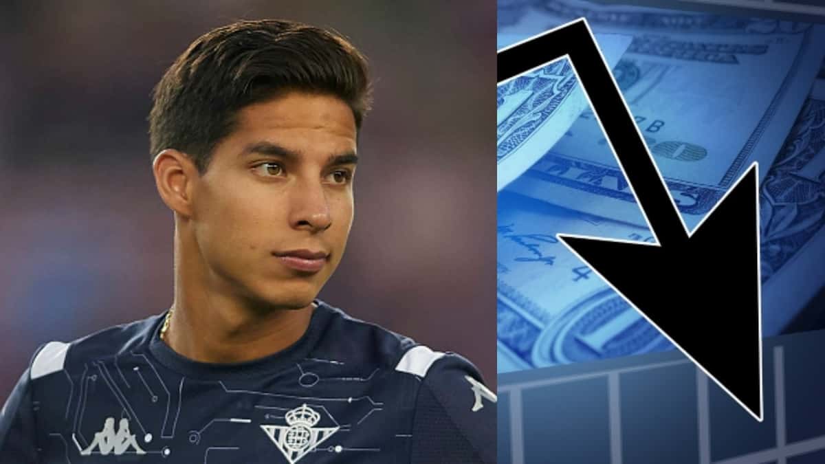 Se cumplen dos años desde la llegada de Diego Lainez y mira cómo ha bajado su precio en el mercado.