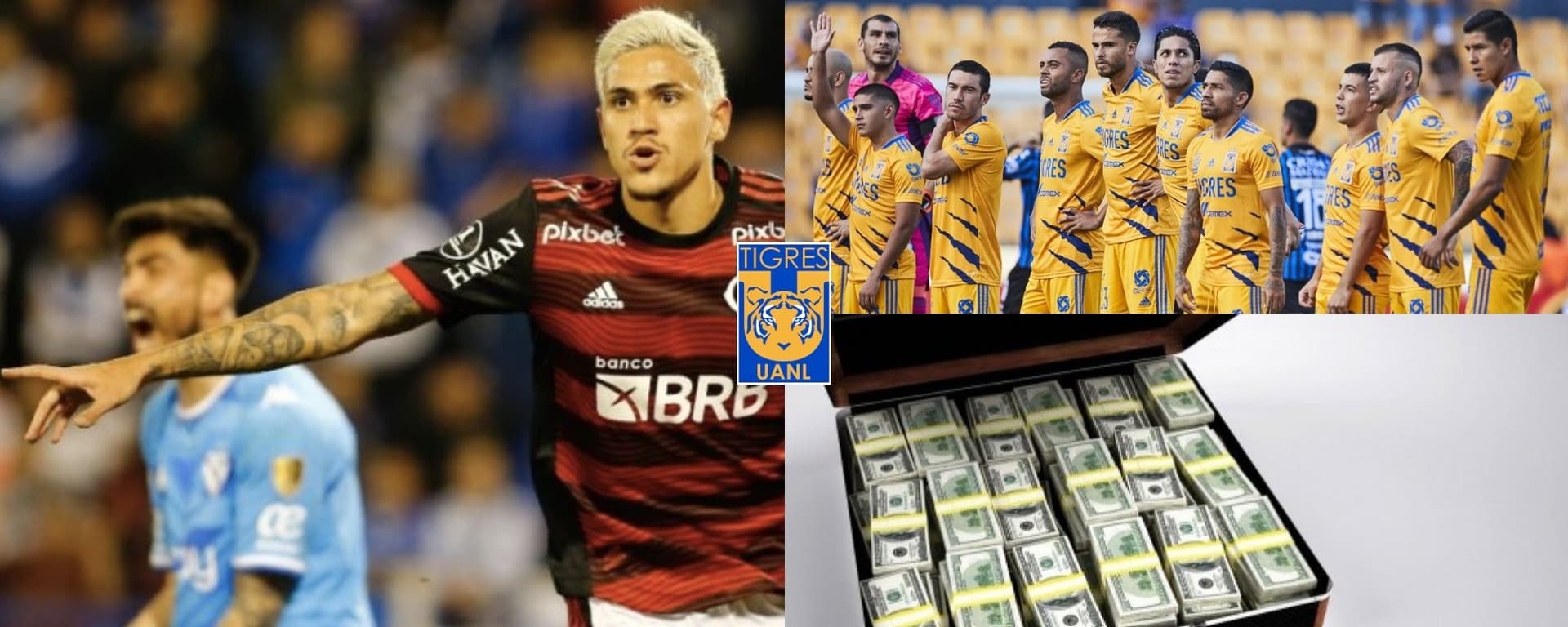 Se destapa cuánto ofrece Tigres por Pedro Abreu de Flamengo.