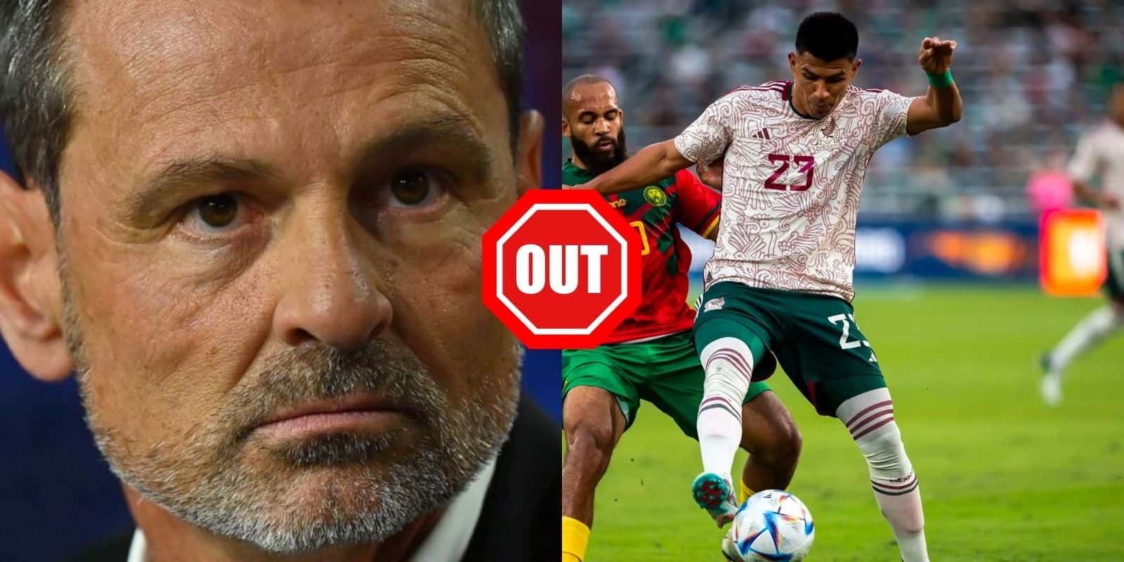 Se equivocó ante Camerún, ahora sería el 2do jugador que Cocca no llamaría más al Tri