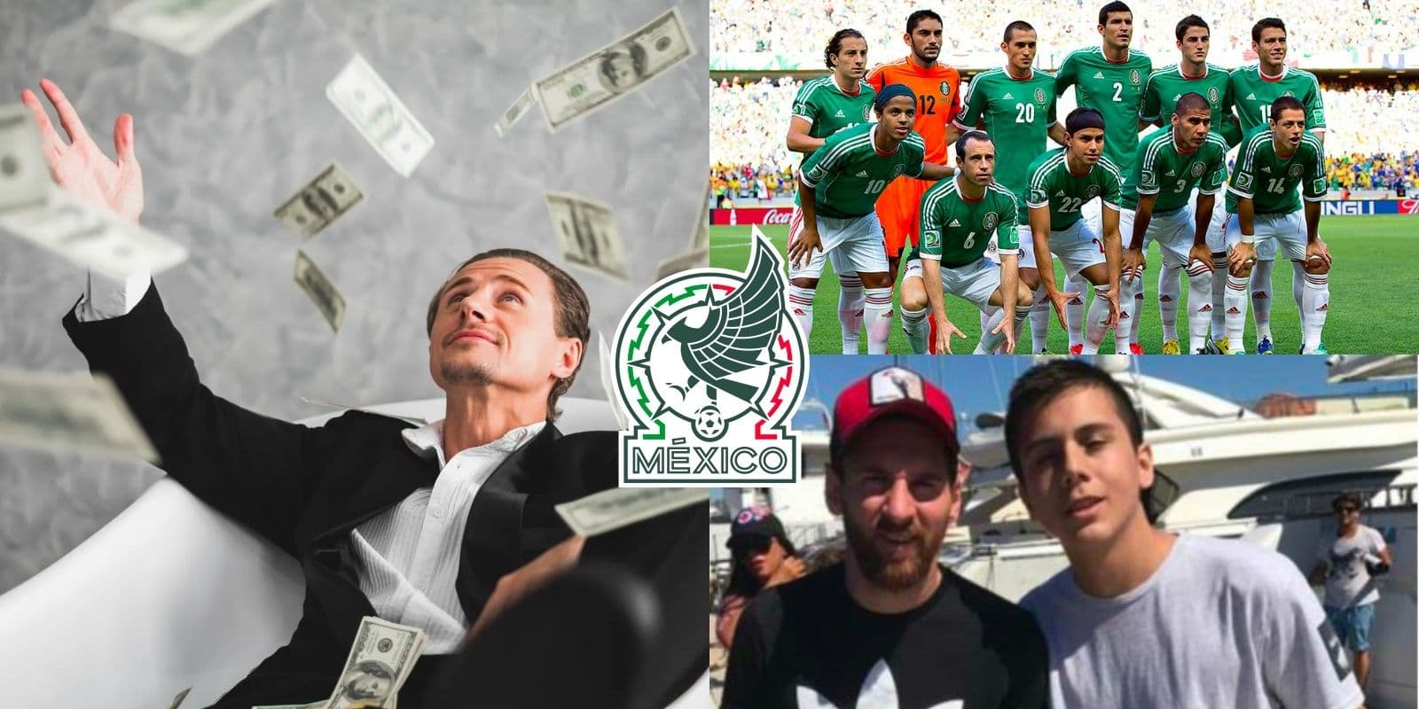 Se hizo pasar por mexicano para llegar al Tri, ahora es millonario y amigo de Messi.