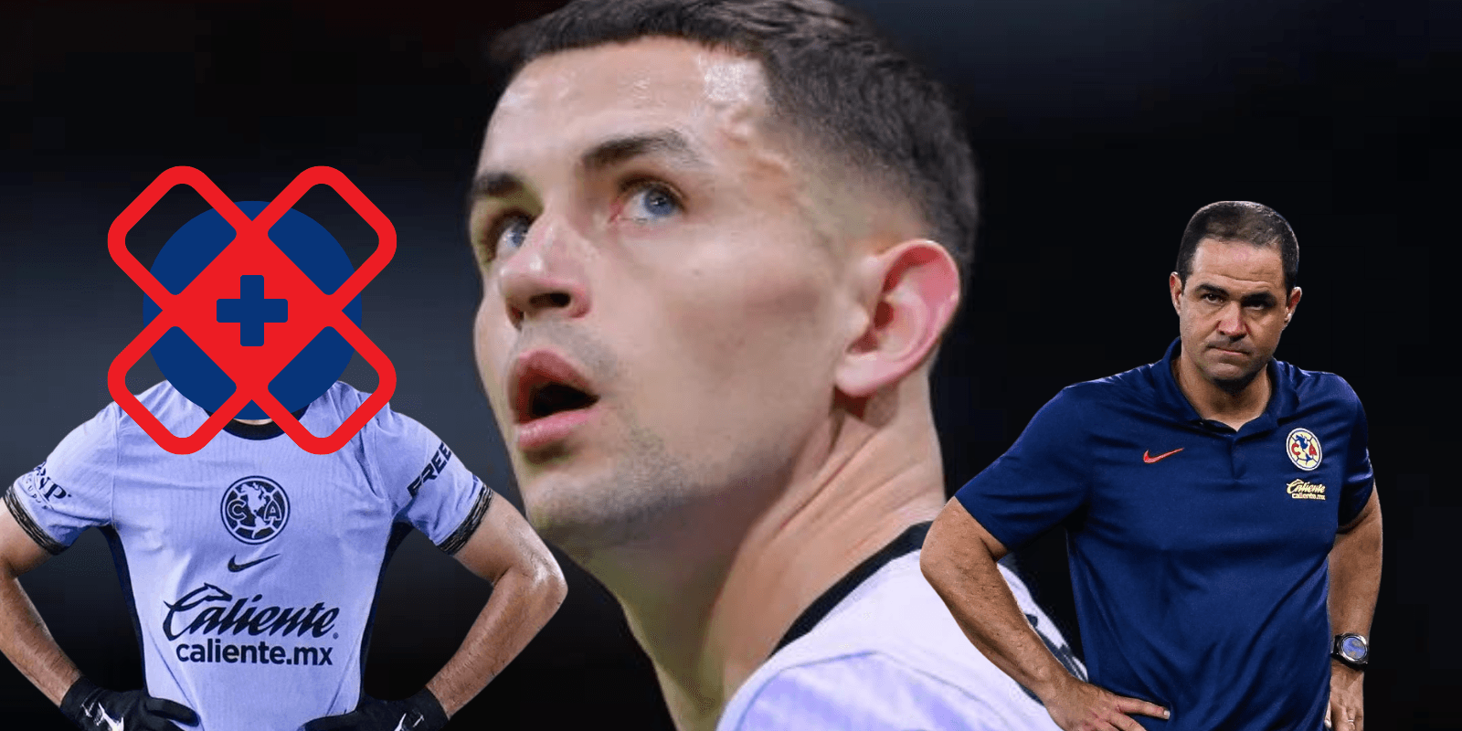 Se lastimó Fidalgo, pero otro de América también habría salido tocado, Jardine nervioso