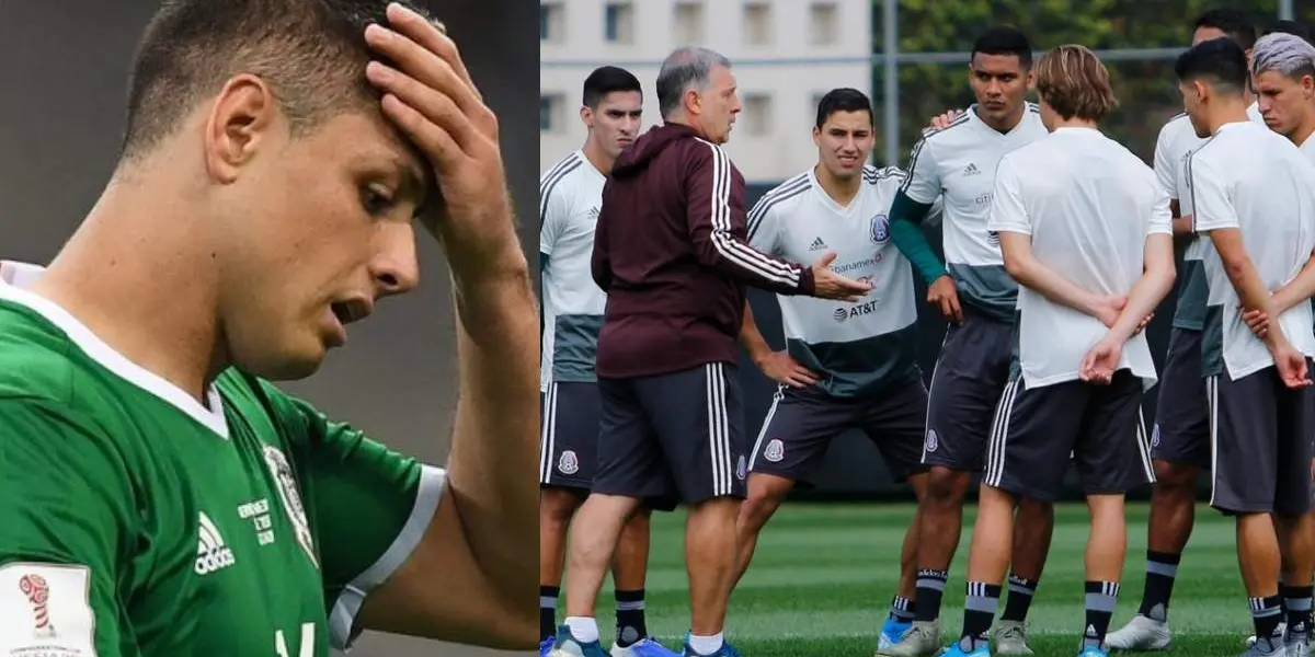 Se revela que existen problemas a la interna del Tri y un jugador habría presionado para que no convoquen a Javier Hernández.